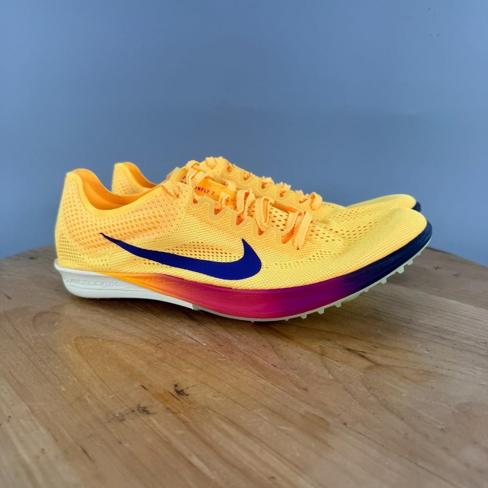 Nike ZoomX Dragonfly 2 Men's Size 9 Track Spikes Citron Pulse Yellow NEW